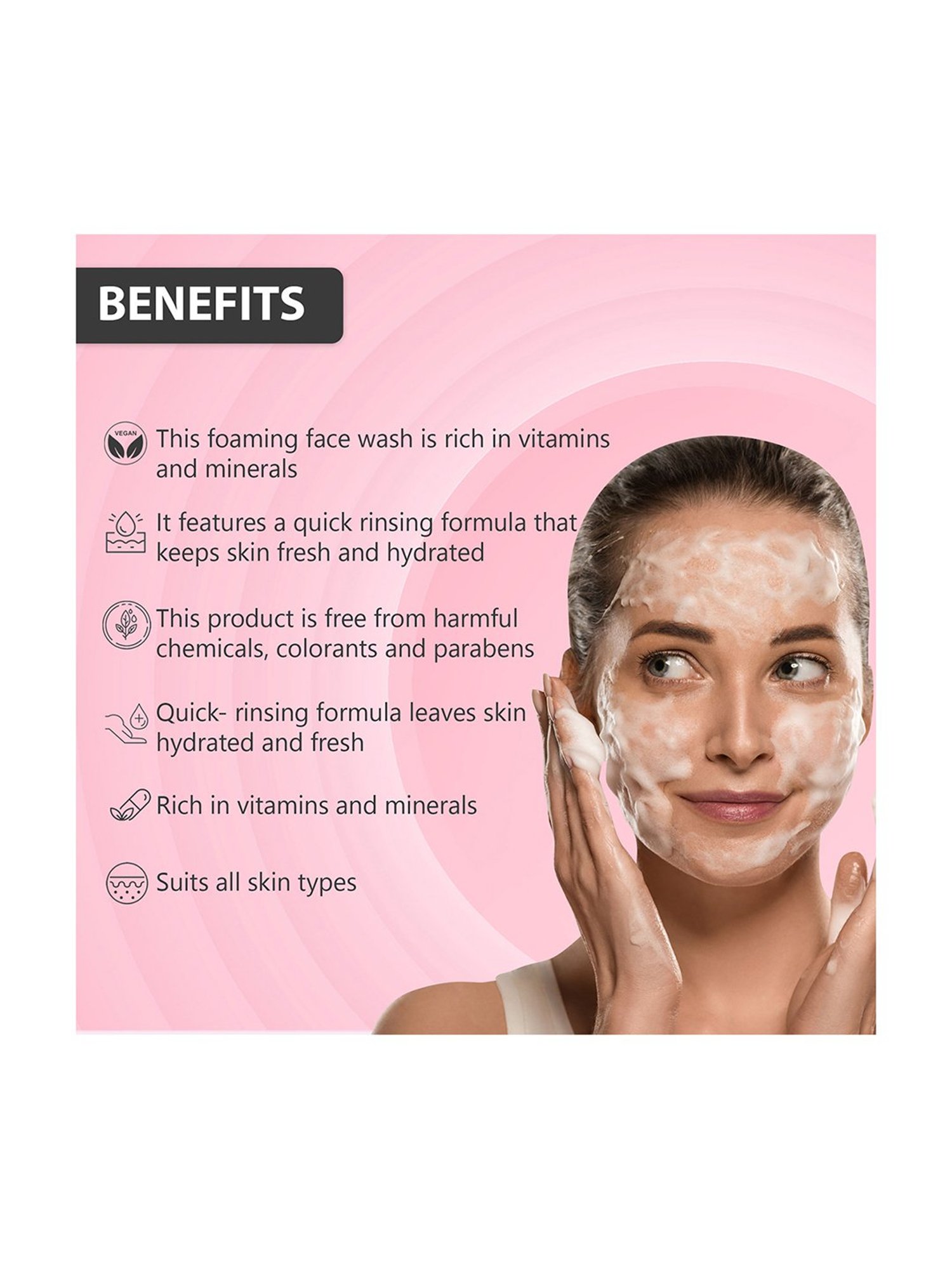 Glamveda Be Bright Skin Brightening and Clear Skin Anti Acne Face Wash Combo (Pack of 2)