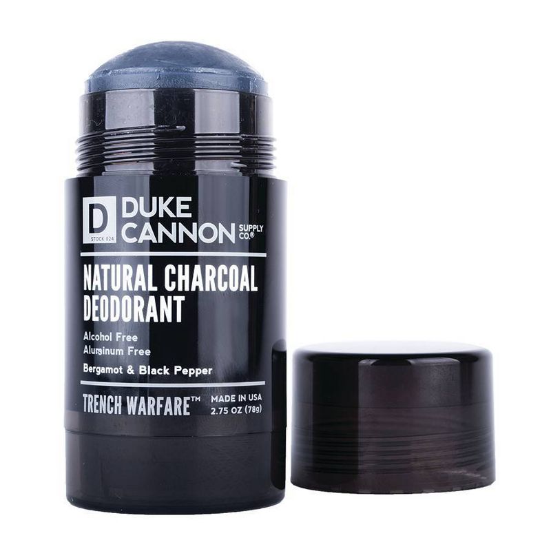 Duke Cannon Natural Charcoal Deodorant Bergamot & Black Pepper