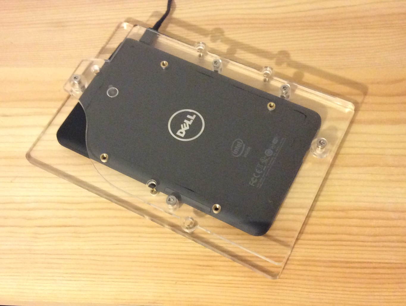 Dell Venue 8 Black Wall Mount Kit for POS, Kiosk, Store Display