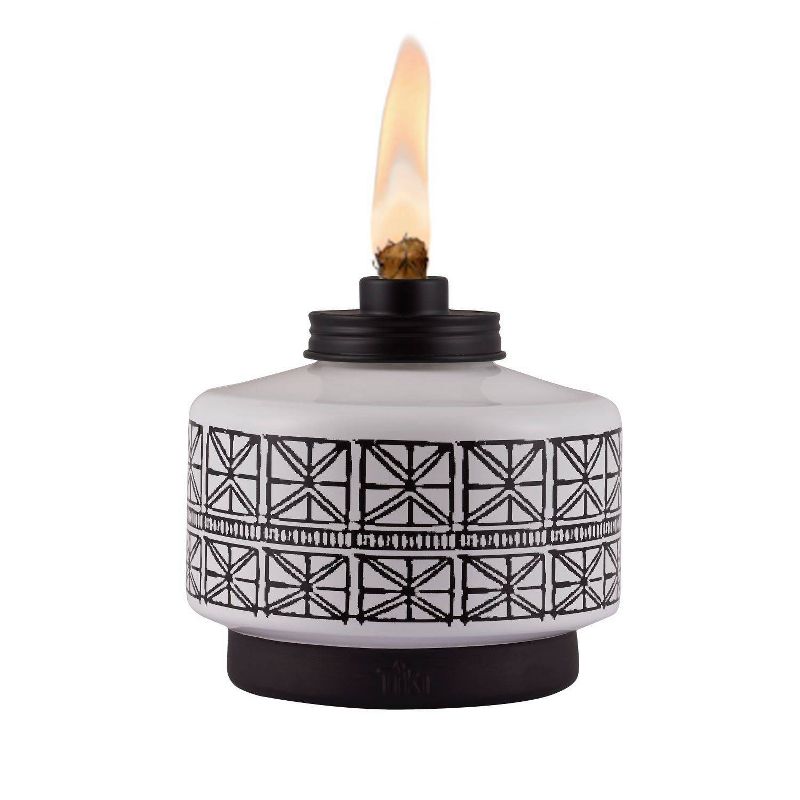 Folklore Glass Tabletop Outdoor Torch - TIKI