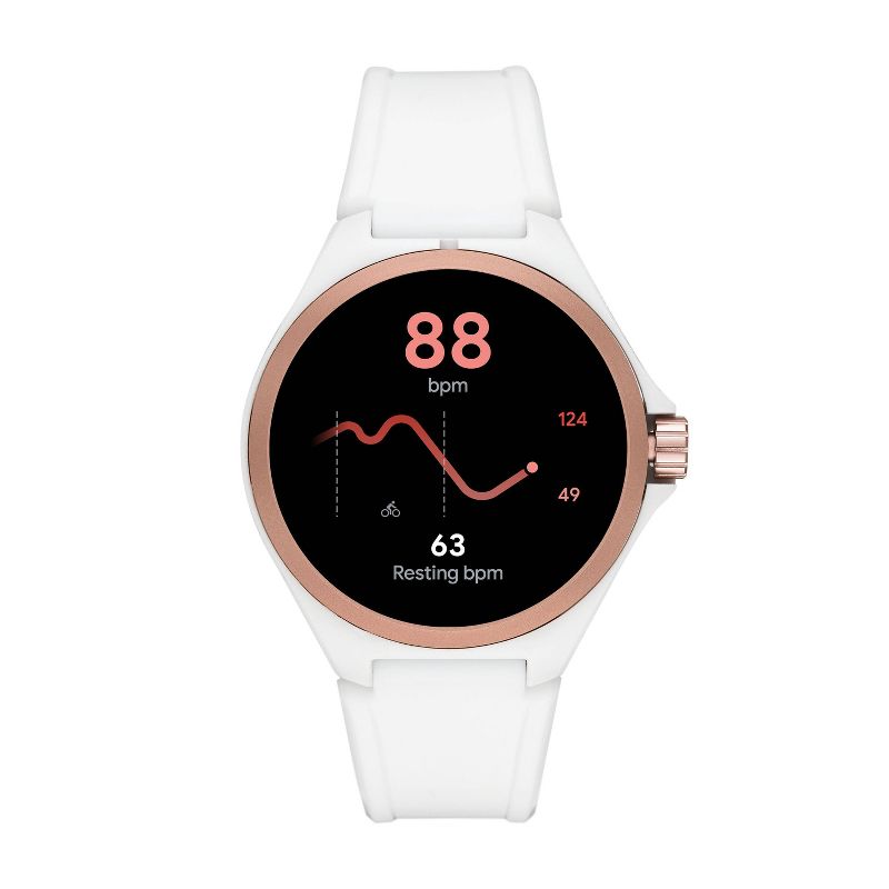 PUMA Smartwatch 44mm - White with White Silicone