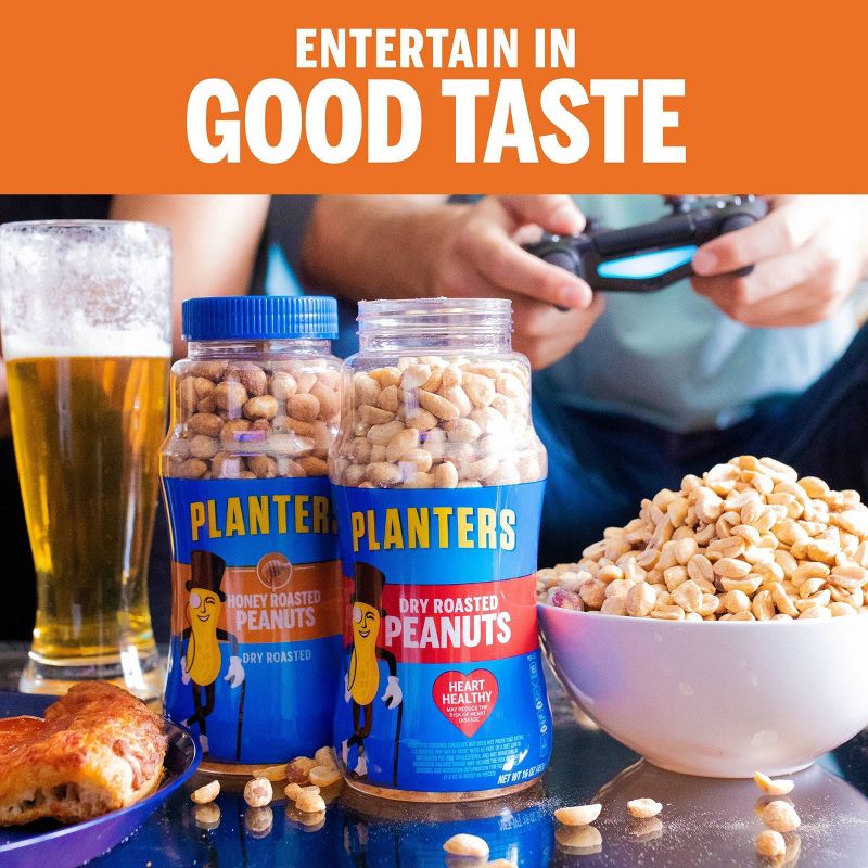Planters Honey Dry Roasted Peanuts - 16oz