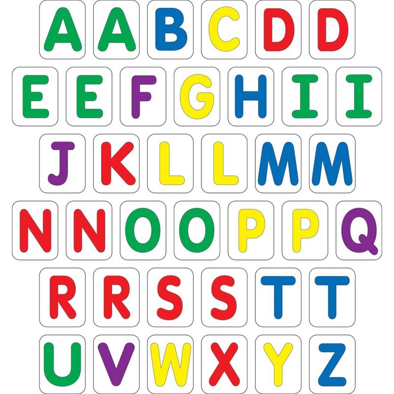 Barker Creek KidABC's Magnets - Uppercase Letters