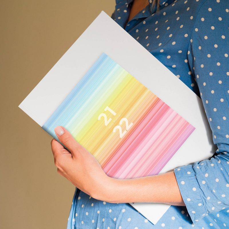 2021-22 Academic Planner 6.5" x 8" Gradient Monthly - The Time Factory