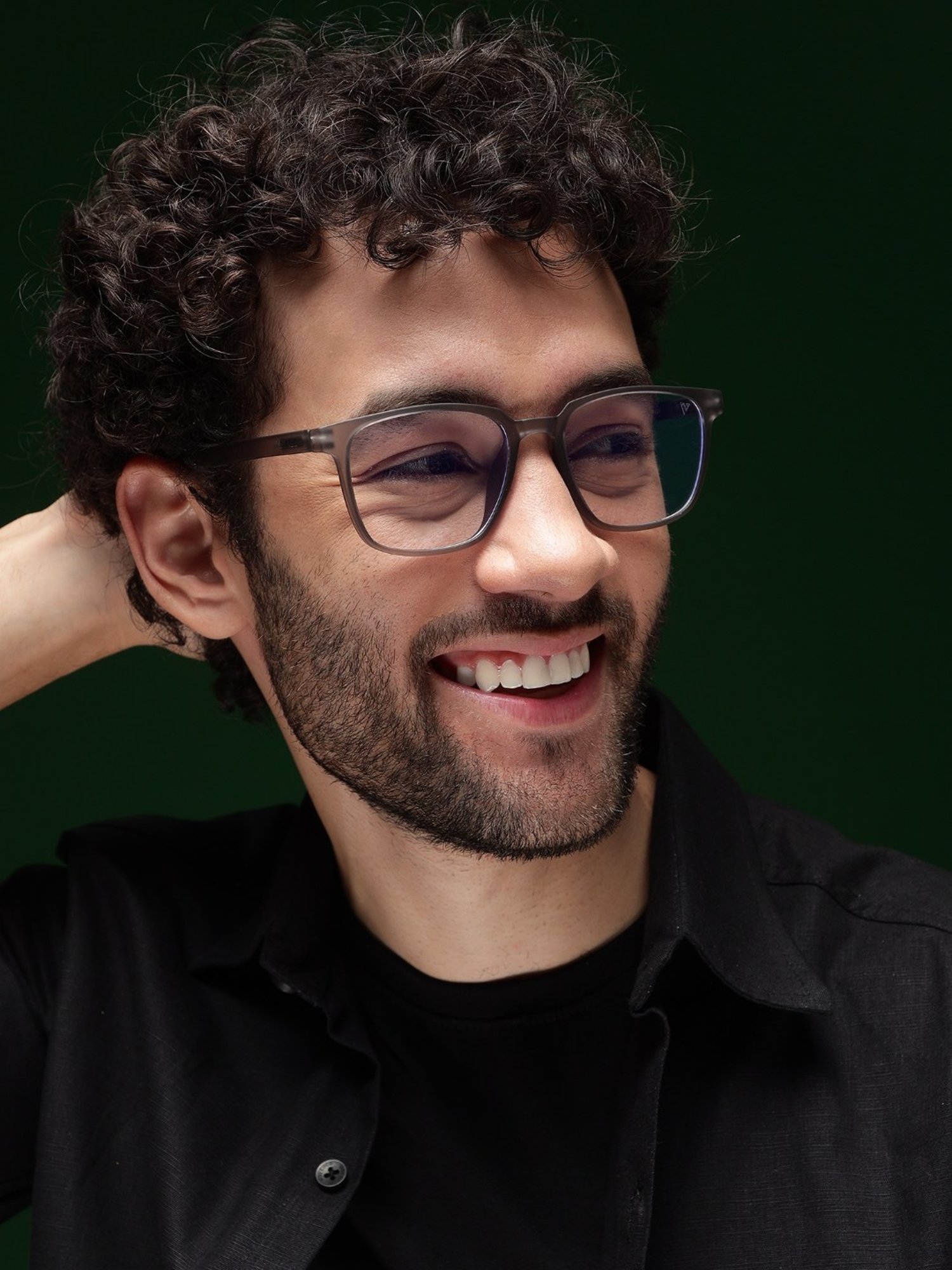 Voyage Grey Square Unisex Sunglasses