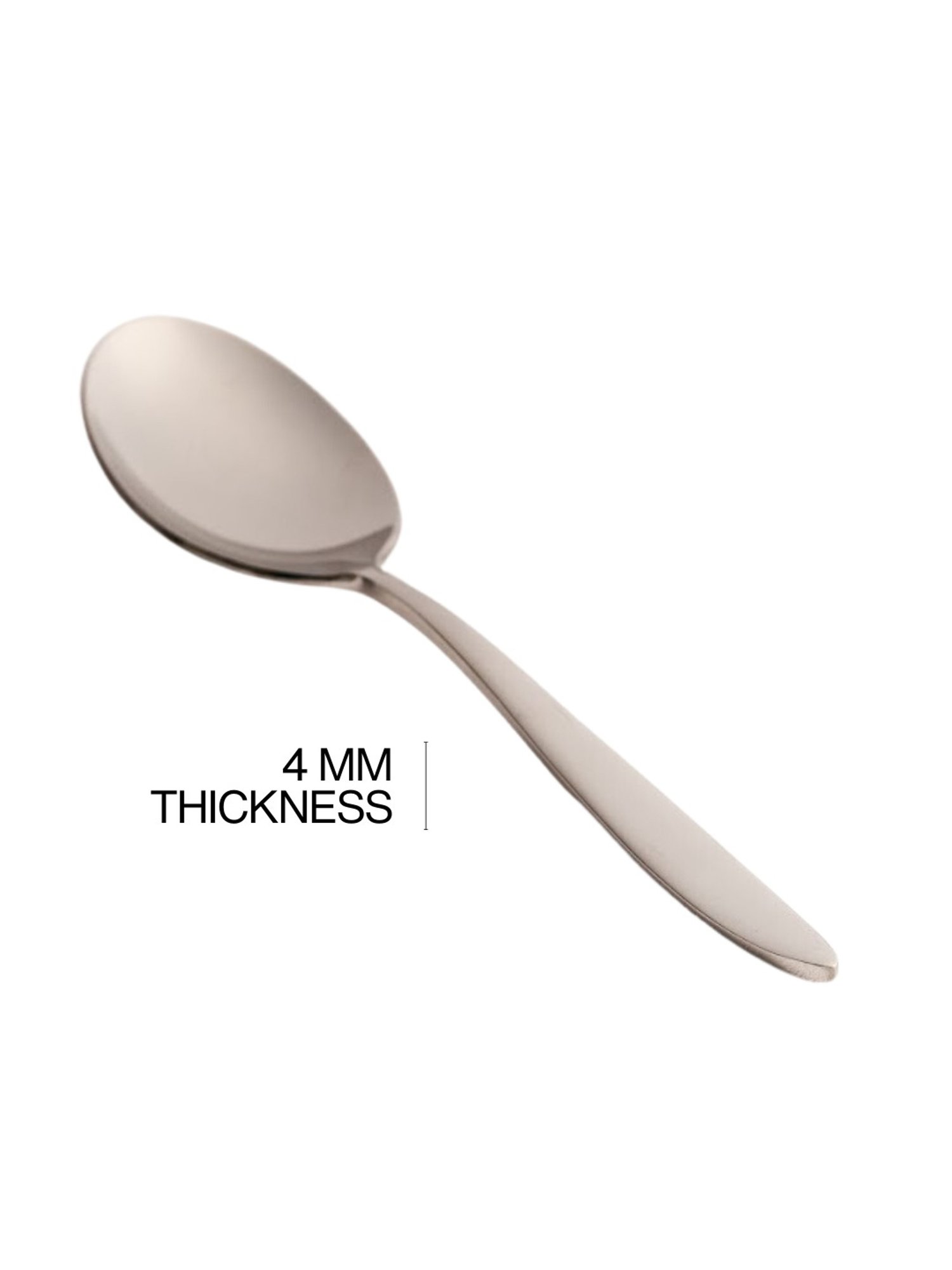 BlackCarrot Stainless Steel Serving Spoon Set of 2