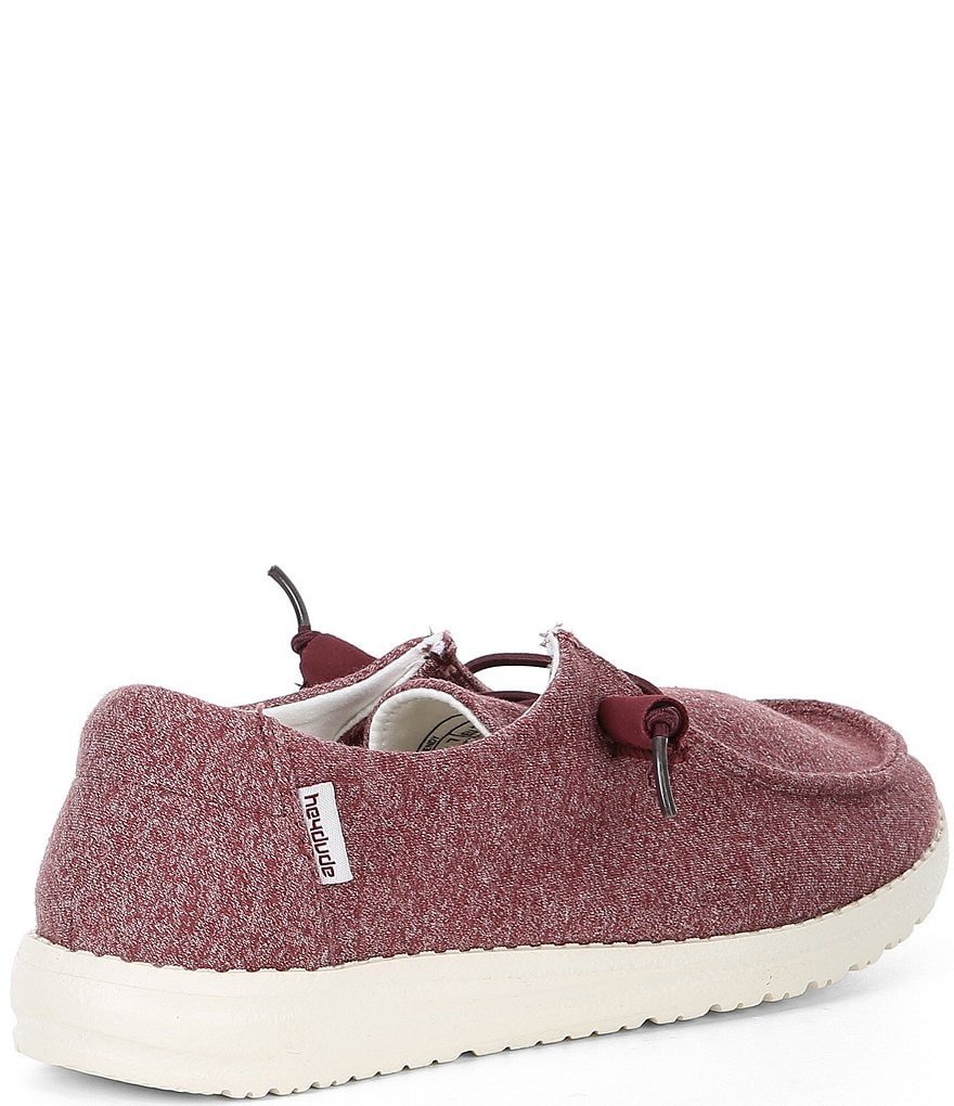 Hey Dude Women's Wendy Stretch Washable Canvas Slip-Ons