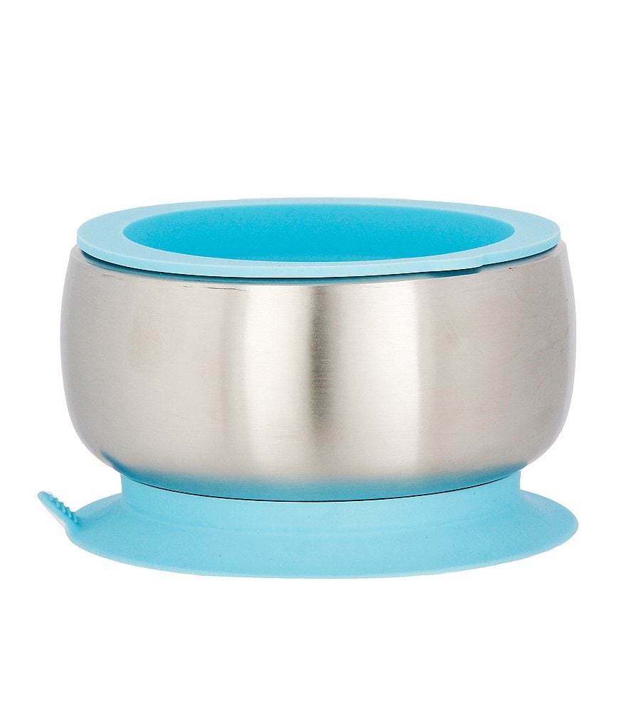 Avanchy Stainless Steel Suction Baby Feeding Bowl & Air Tight Lid