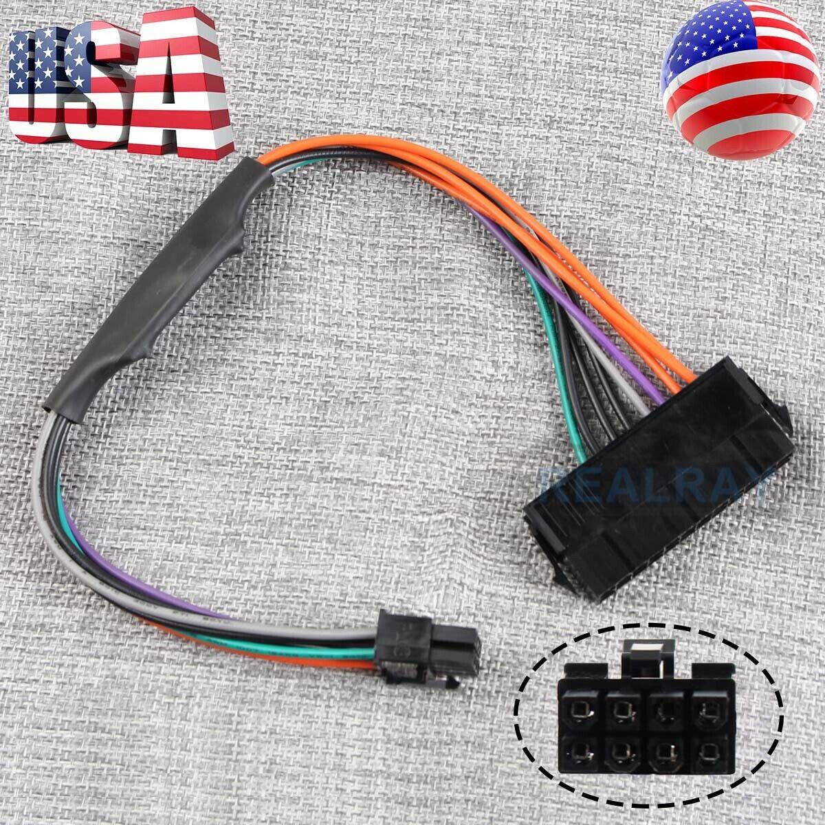 24-Pin to 8-Pin 18AWG ATX Power Supply Adapter Cable for  Optiplex Computers