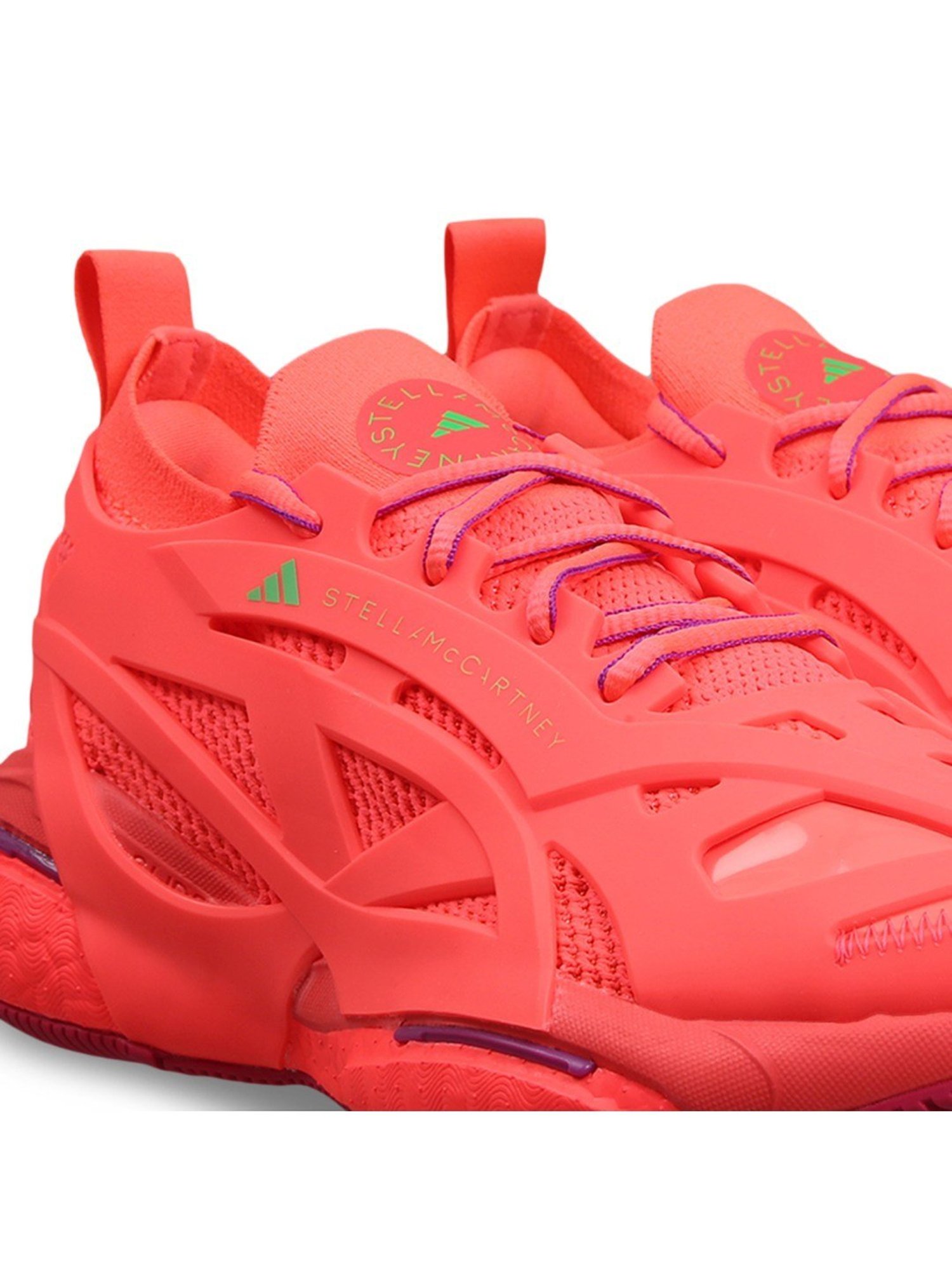 Adidas Women's aSMC SOLARGLIDE Red Running Shoes