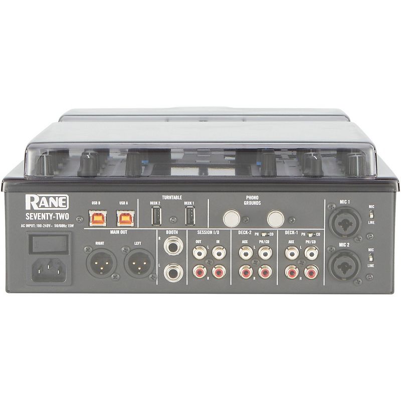 Decksaver Cover for Rane Seventy-Two Battle DJ Mixer
