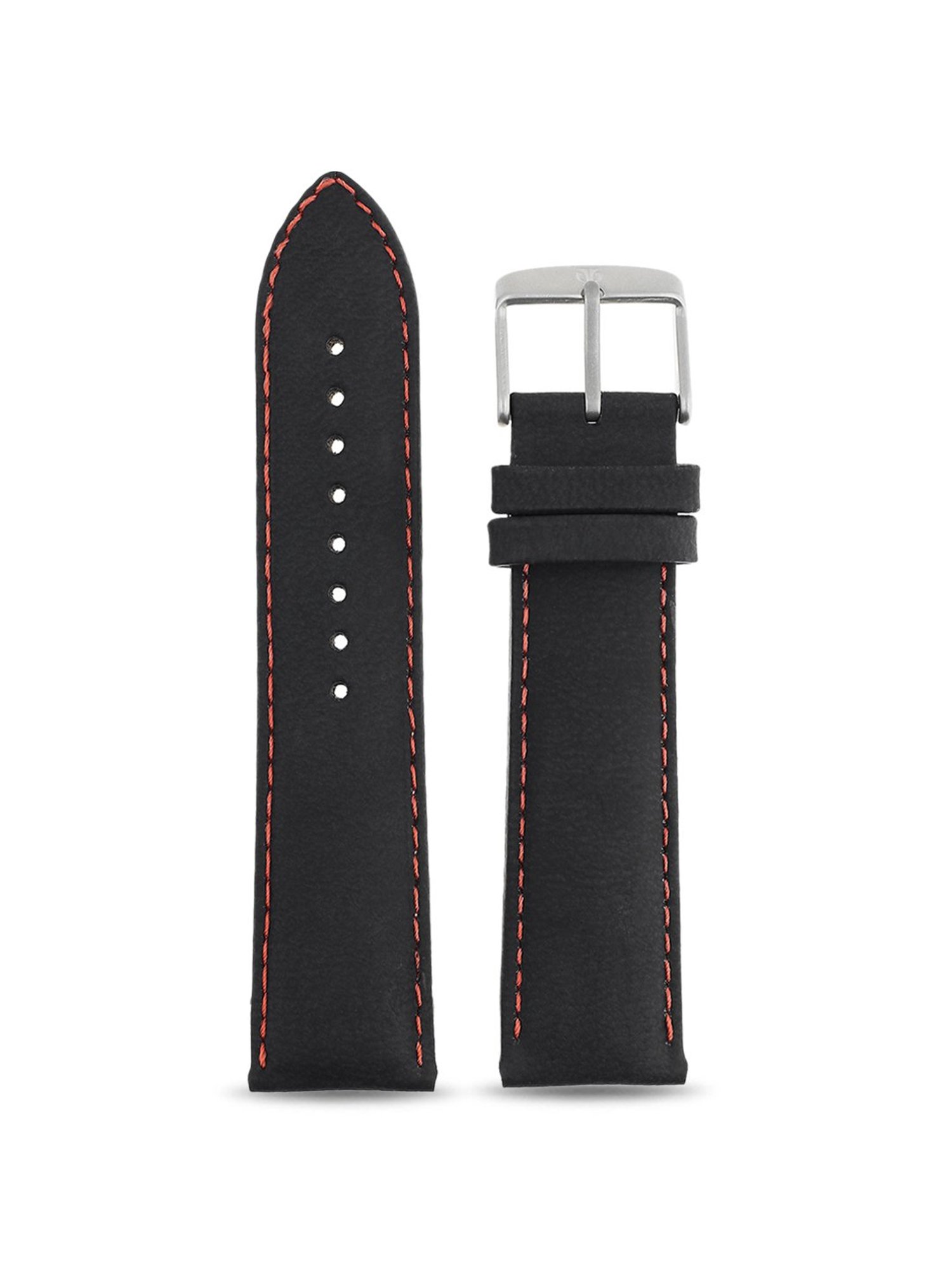 Titan 24 mm Tan Genuine Leather Strap for Men