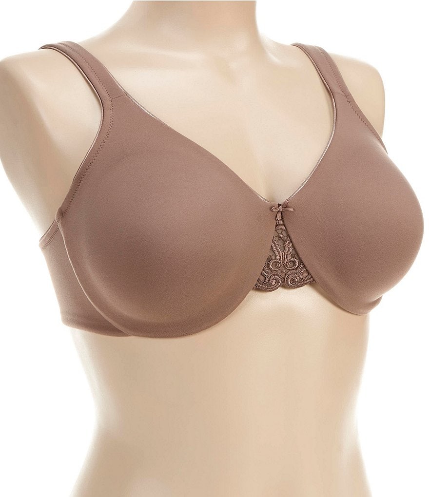 Modern Movement Hidden Comfort Lace Center Minimizer Bra