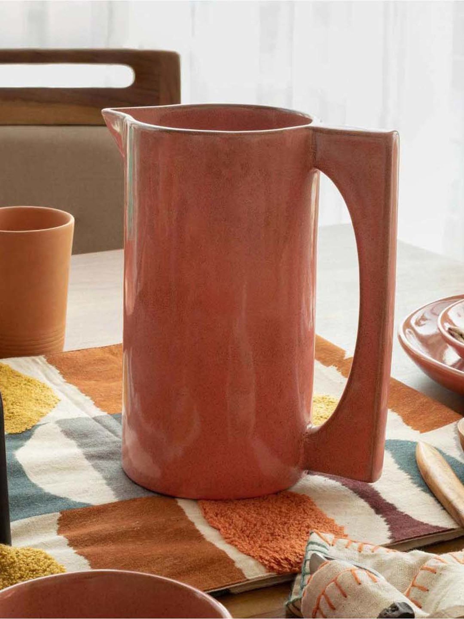 Pasabahce Transparent Victorian Caraffe Pitchers (1.18 L)