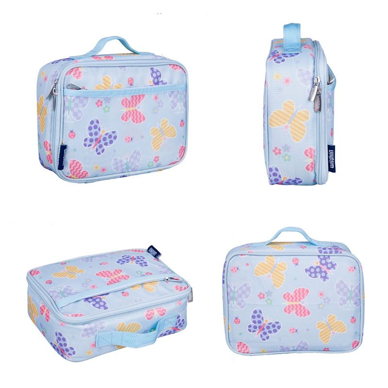 Butterfly Garden Blue Lunch Box