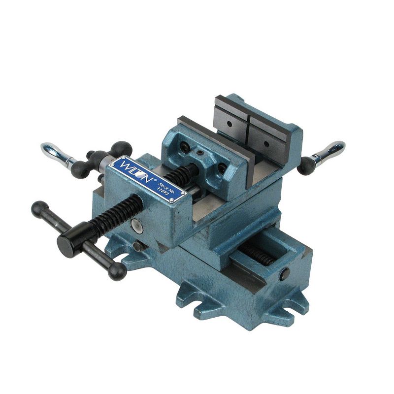 Wilton CS3 Cross Slide Drill Press Vise - 3 in. Jaw Width 3 in. Jaw Opening 1-1/8 in. Jaw Depth