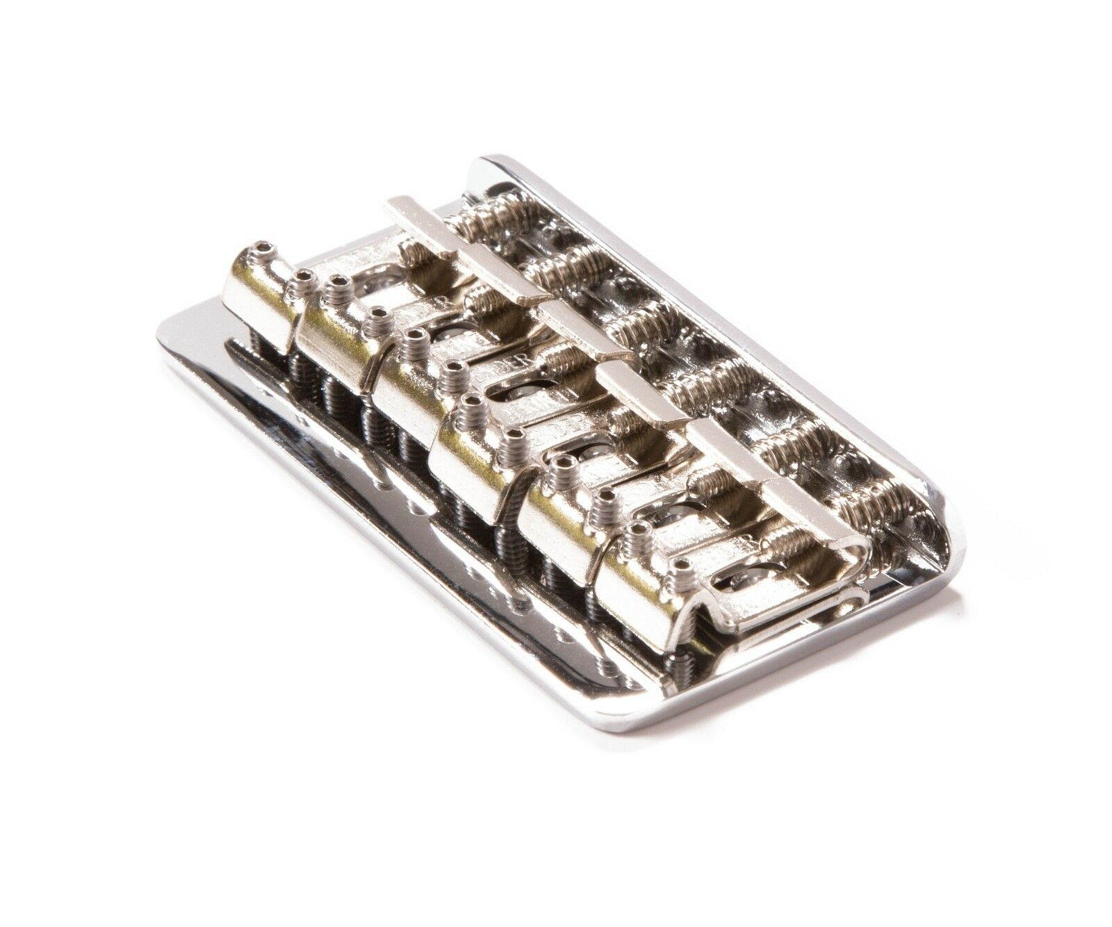 Genuine Fender Hardtail Classic/Standard Series Bridge, Chrome 006-0068-000