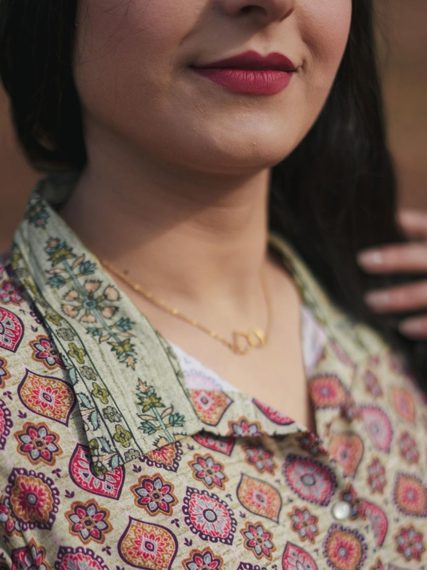 Kaftanize Geo-Fusion Co-ord Set