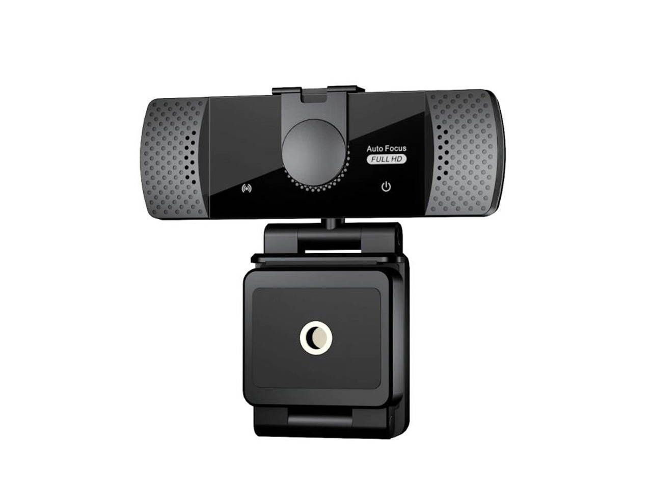 Webcam, 1080P Resolution 200w pixels Live Streaming Camera with Stereo Microphone, Desktop or Laptop USB Webcam for Widescreen Video Calling and Recording