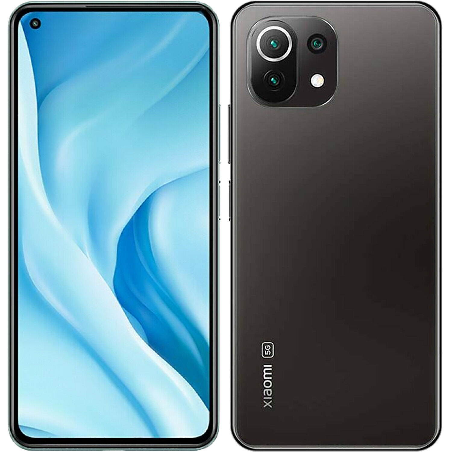 Xiaomi Mi 11 Lite Dual-SIM 128GB ROM + 8GB RAM Factory Unlocked 5G Smartphone (Truffle Black) - International Version