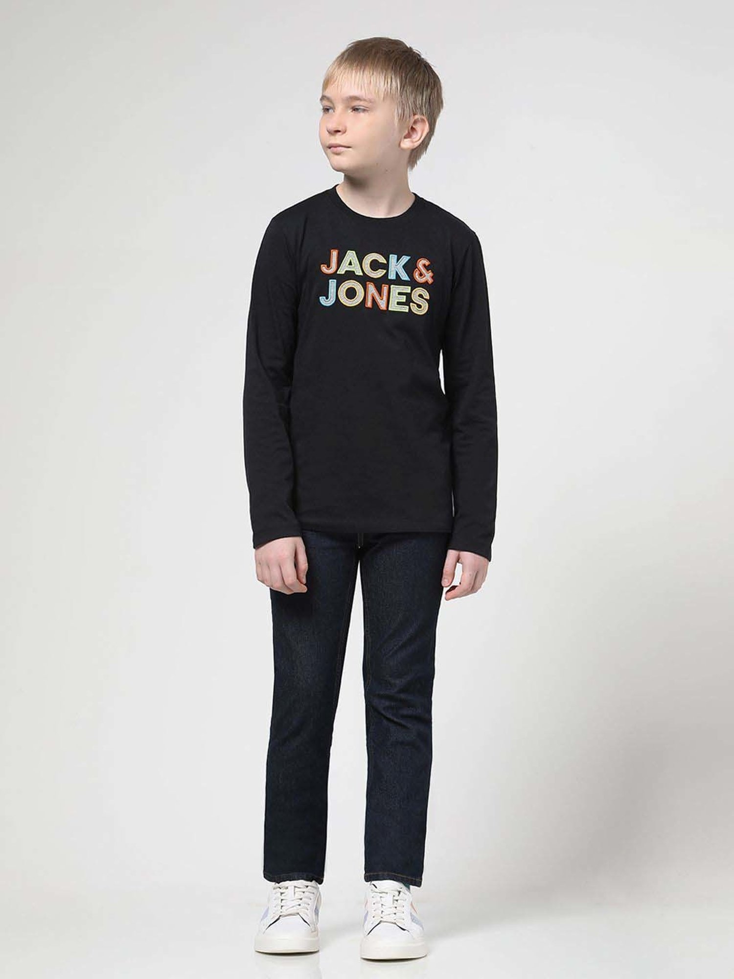Pepe Jeans Boys Dark Blue Solid Jeans