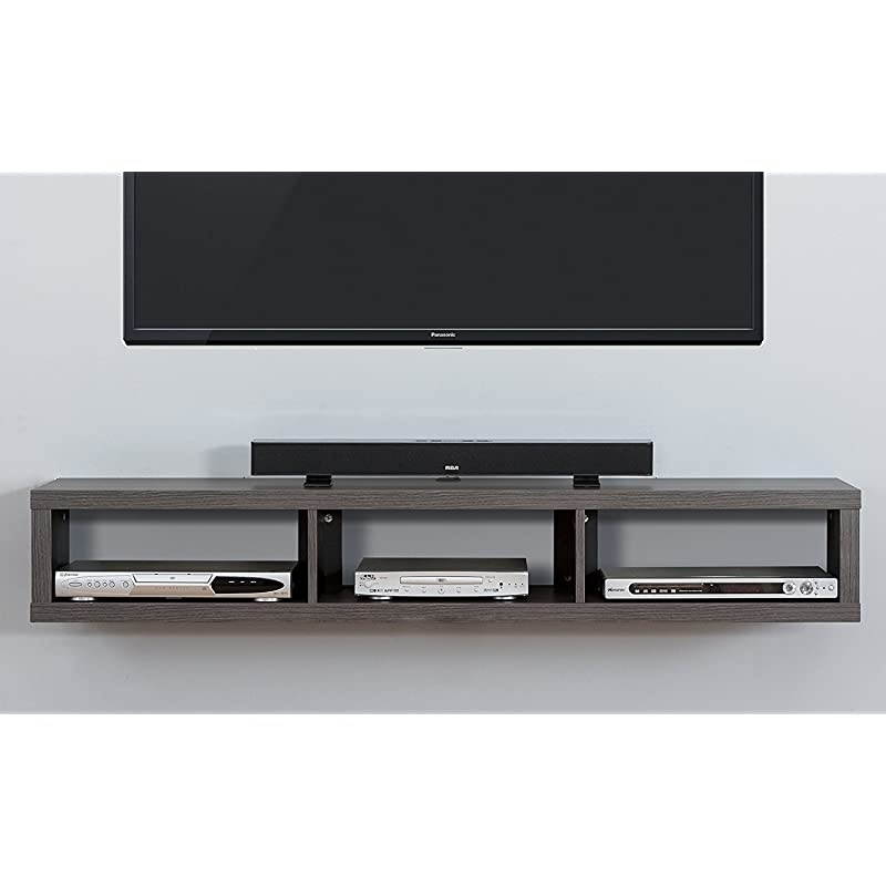 Floating Tv Console, 60", Skyline Walnut