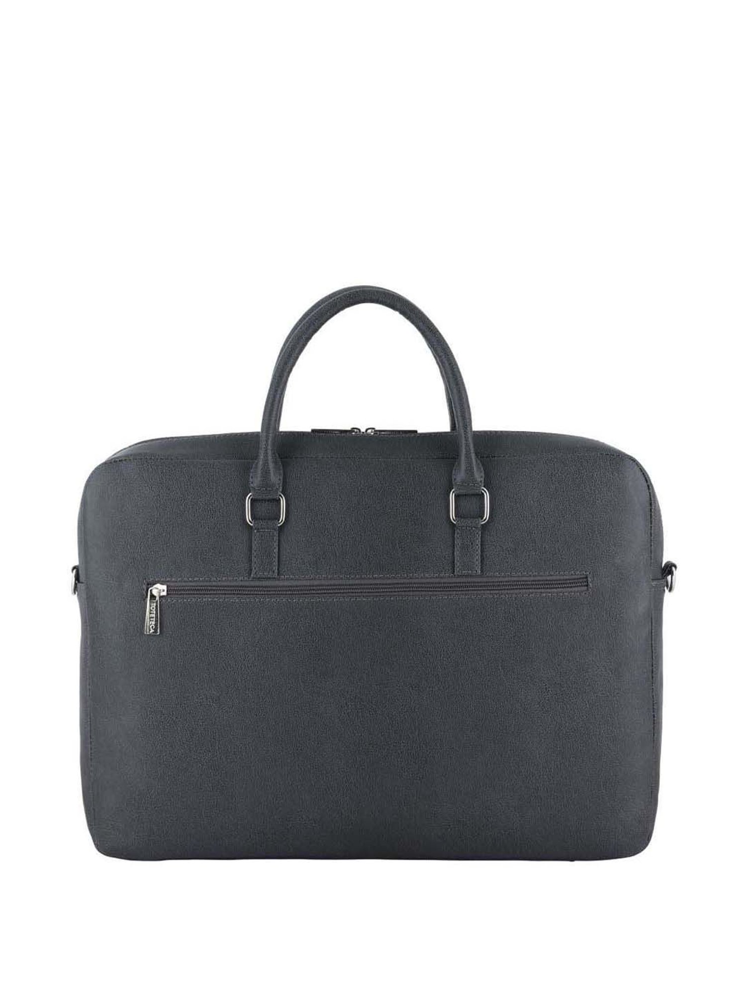 Toteteca Black Solid Large Messenger Bag