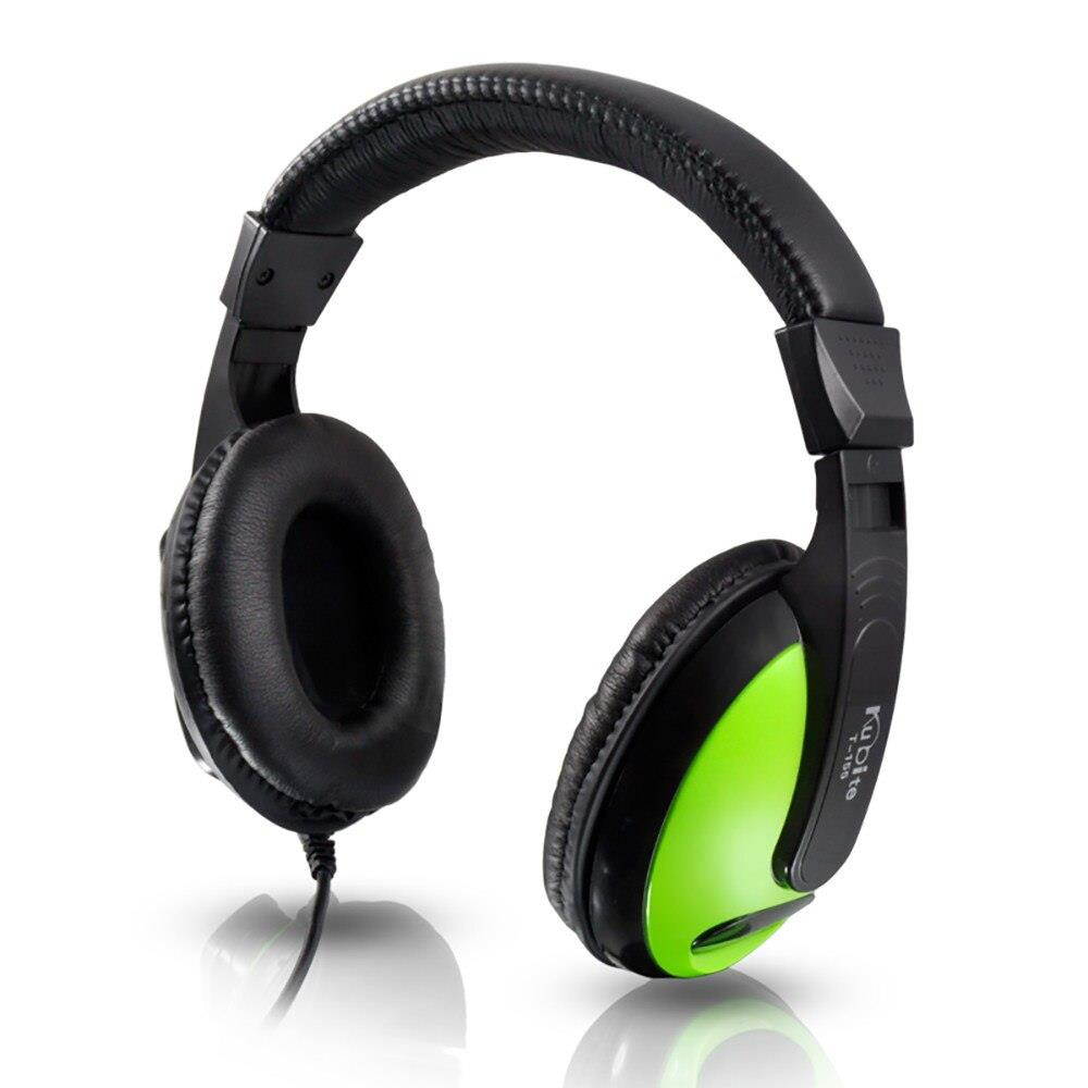 Kubite T-155 Gaming Headset Headband Headphone USB 3.5mm LED with Mic Gaming Headset PC Gamer Stereo Headphone with Microphone