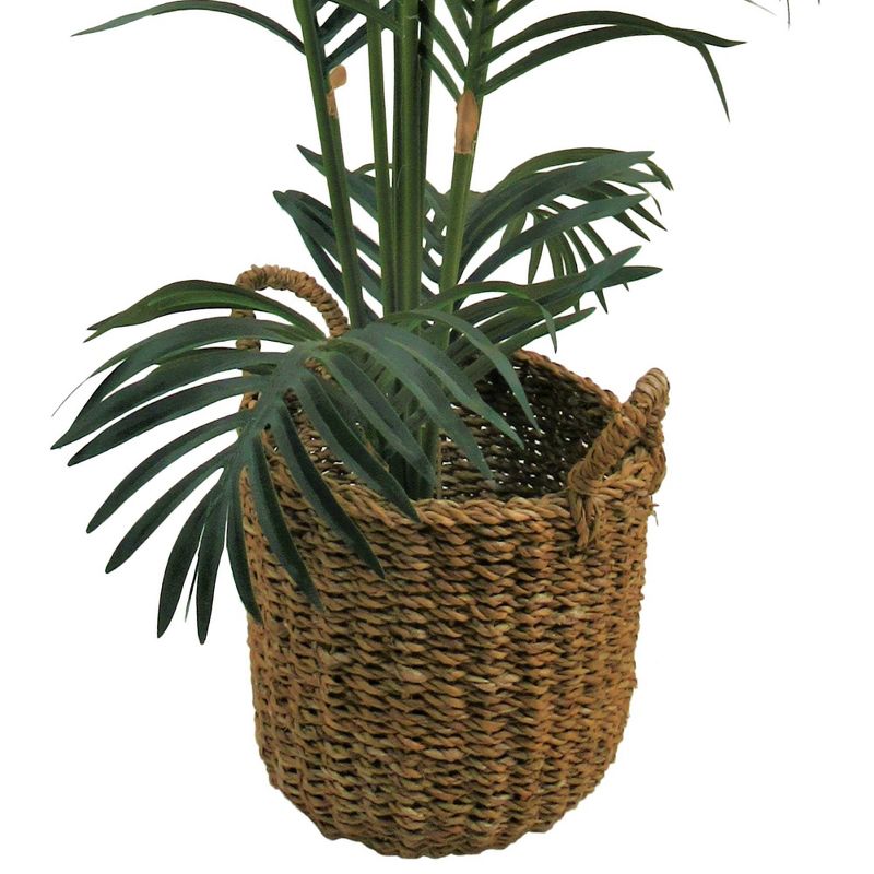 60" x 36" Artificial Areca Palm in Basket with Handles - LCG Florals