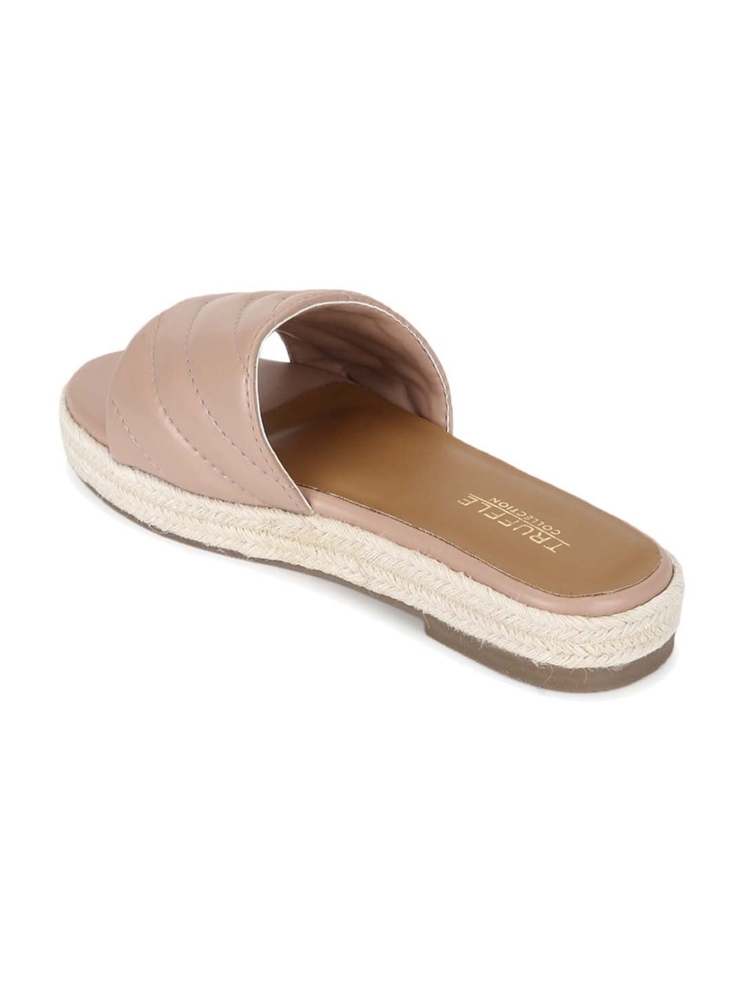 Truffle Collection Women's Nude Casual Sandals