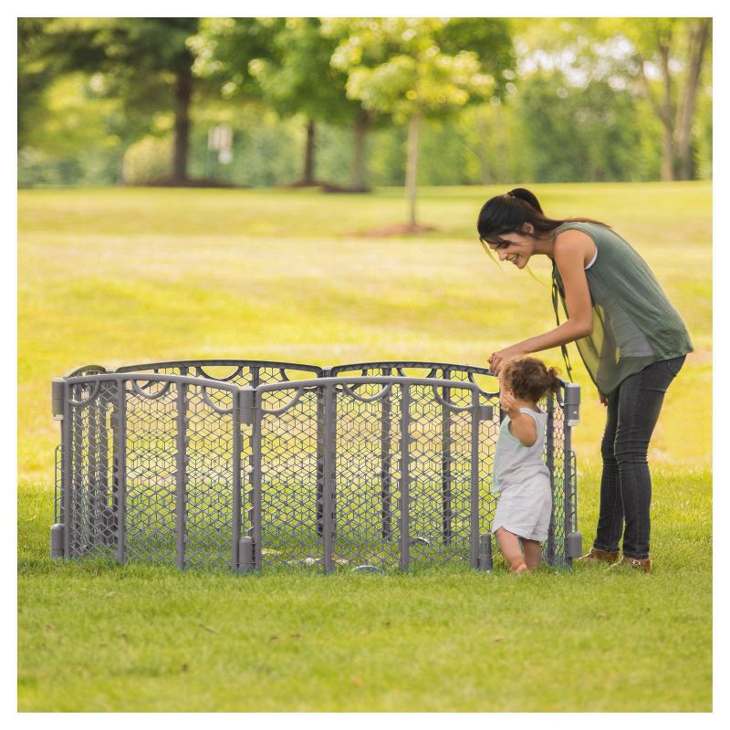 Evenflo Versatile Play Space Gate - Cream