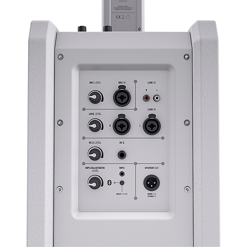 LD Systems Maui 11G2 Powered - Installable Column PA System - 1000W Peak White