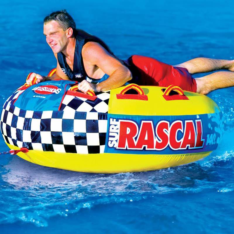 Airhead Boat 2 Section Tube 50-60 Foot Tow Rope for 4 Rider Towables | AHTR-42