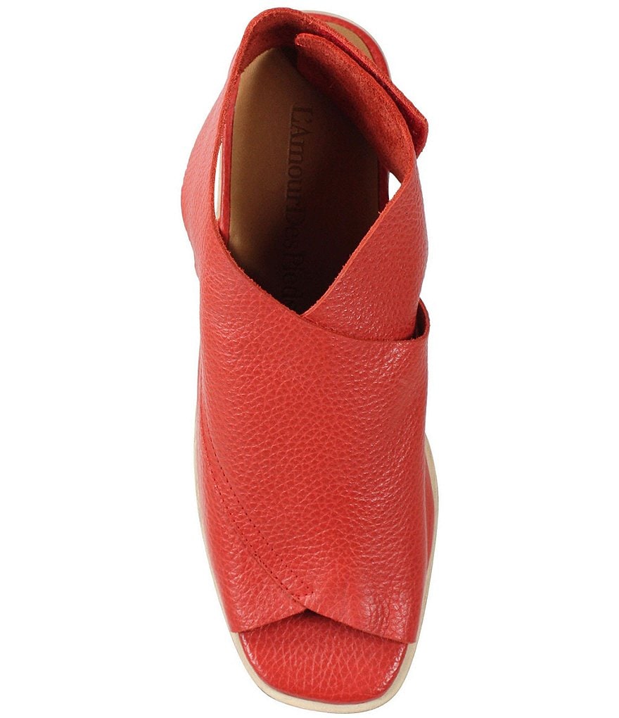 L'Amour Des Pieds Qiana Sling Block Heel Sandals
