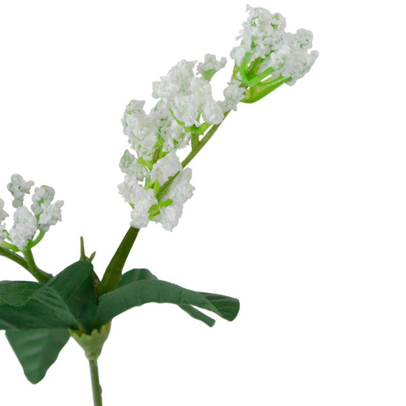 Darice 8" White and Green Baby's Breath Spring Floral Spray