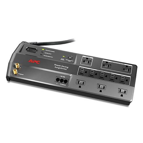 Schneider Electric It Usa, Inc. P11GTV Power-Saving Performance SurgeArrest Surge Protector, 11 Outlets, 3400 J