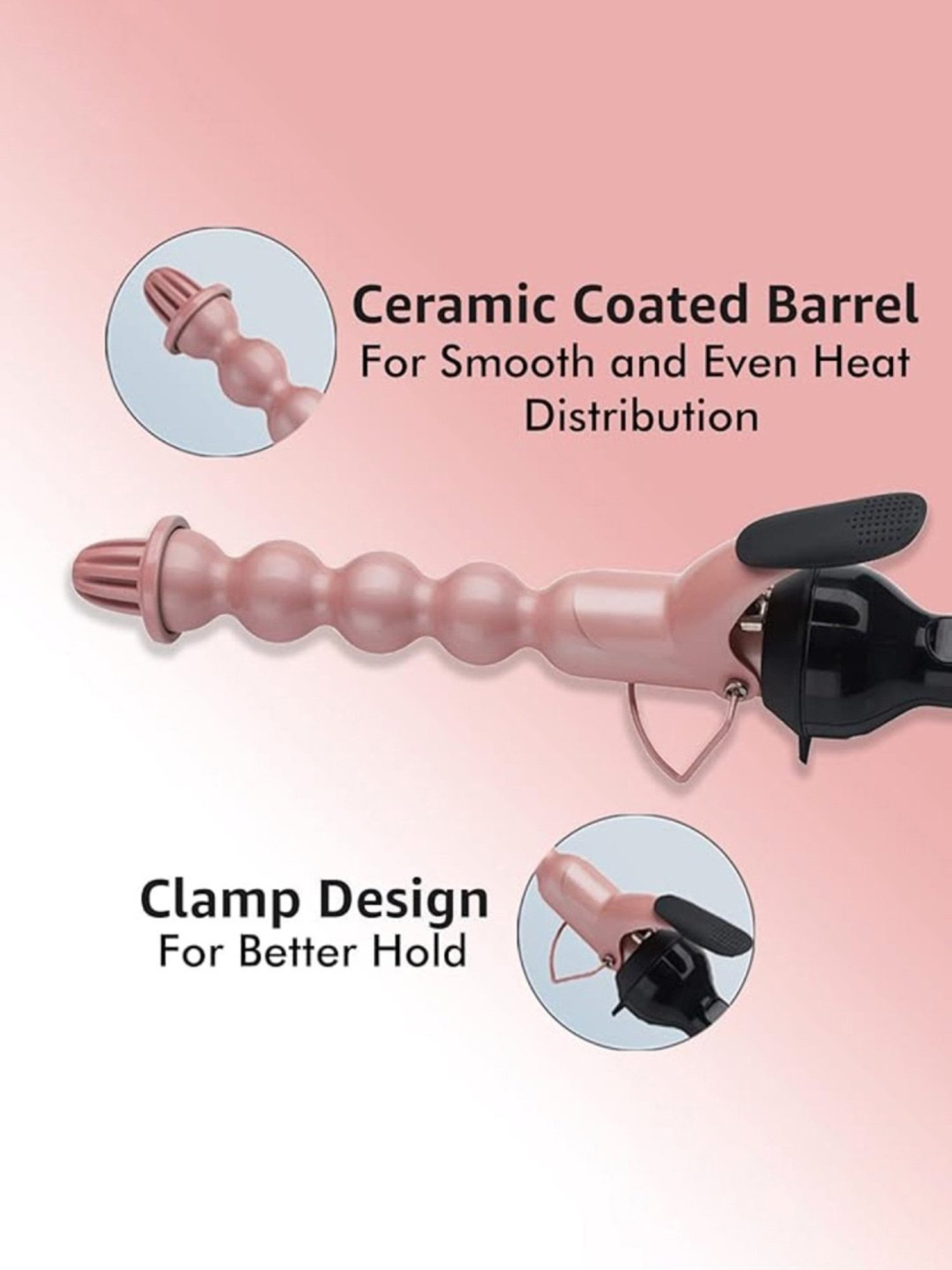 VEGA Bubble Hair Curler (Black)