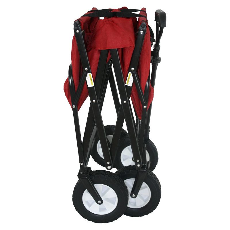 Mac Sports Folding Wagon - Red