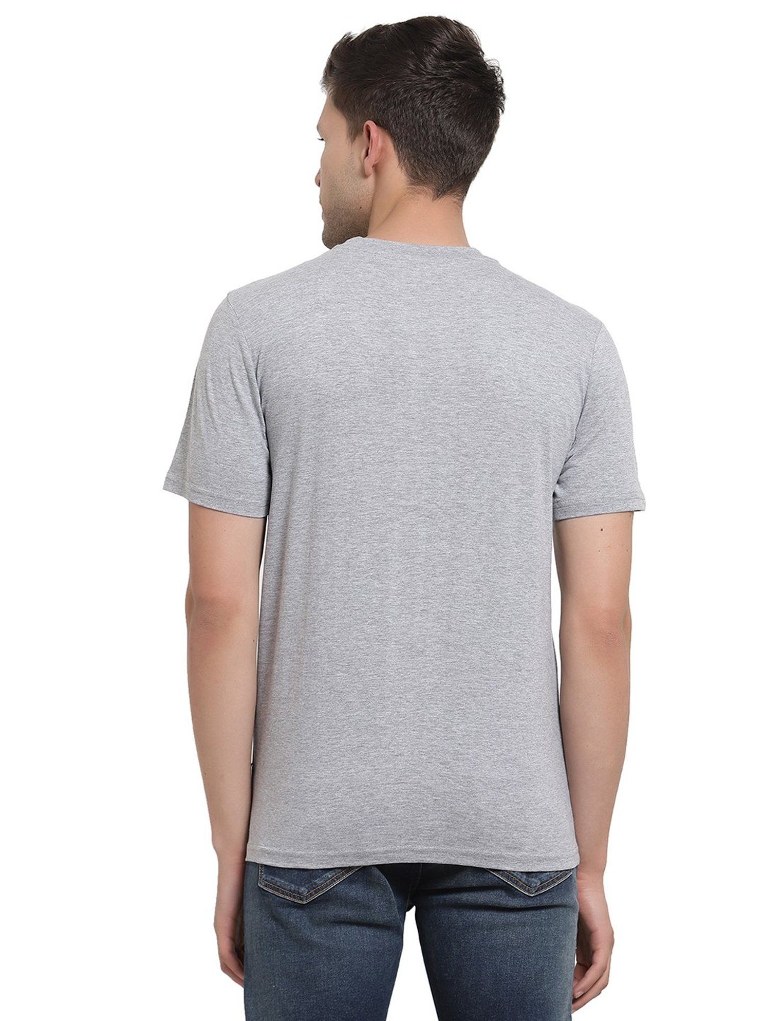 Proteens Mid Grey Printed T-Shirt