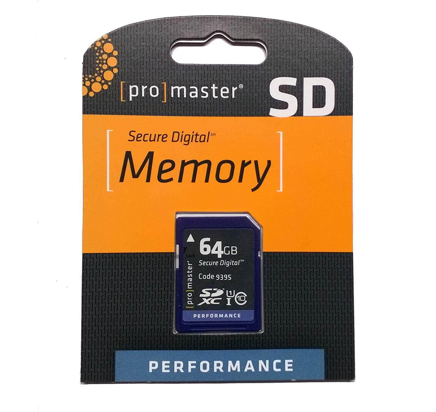 PRO Performance 64GB, SD/XC, Class 10-266x Memory Card