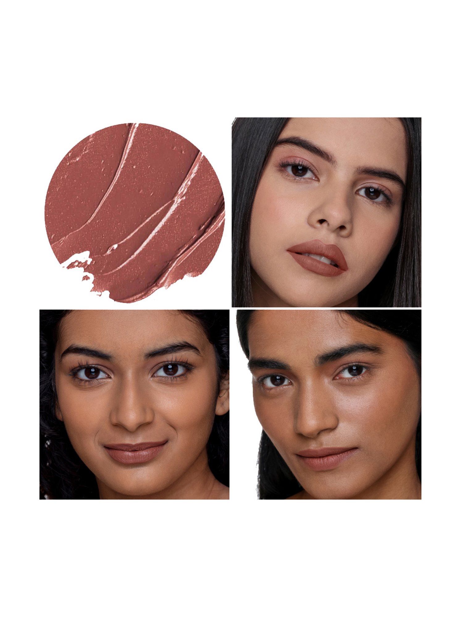 Kiro Beauty Airy Matte Long Lasting Liquid Lipstick Cinnamon Nude - 5 ml