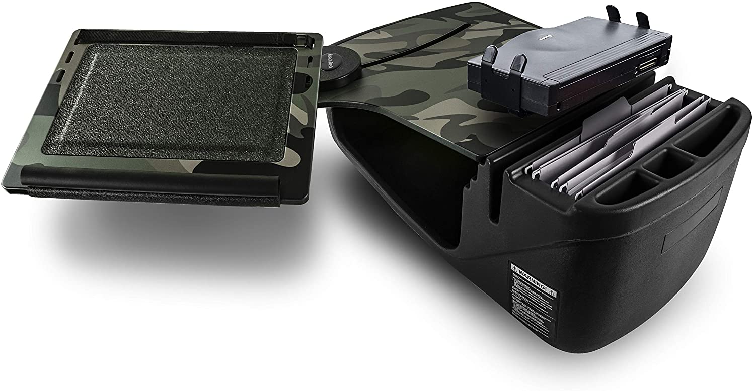 AutoExec AUE16074 Reach Front Seat Car Desk Green Camouflage Finish with Printer Stand
ReachDesk-02 FS GC