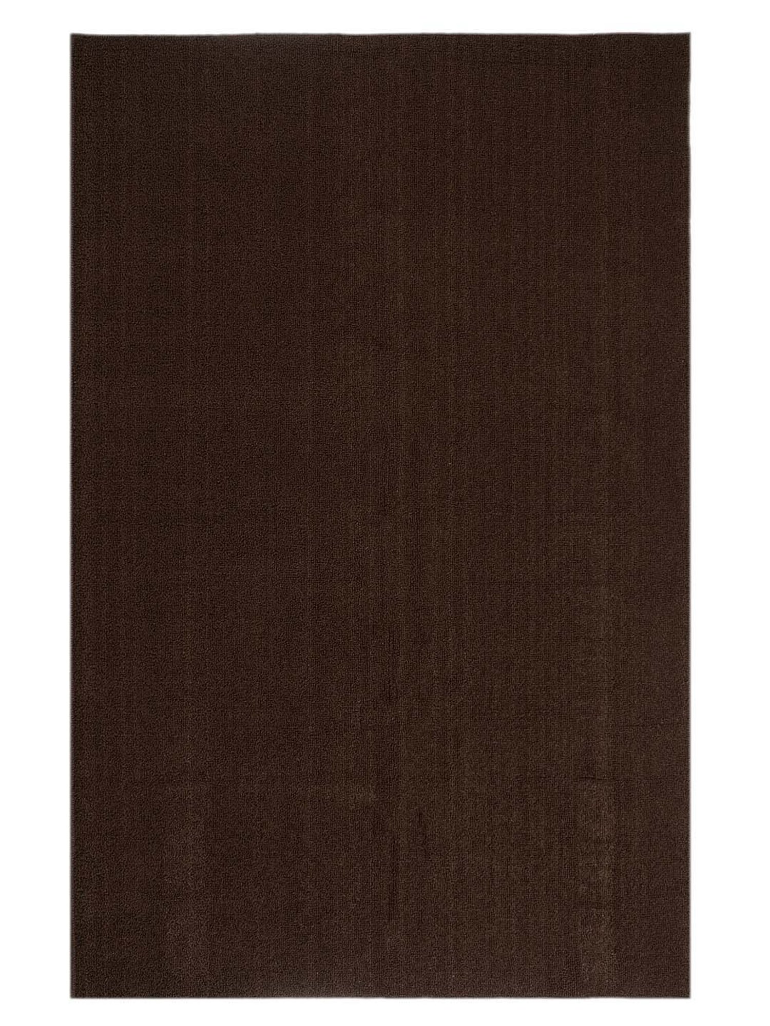 Saral Home Modern Dark Brown Polypropylene Carpet - Set of 1