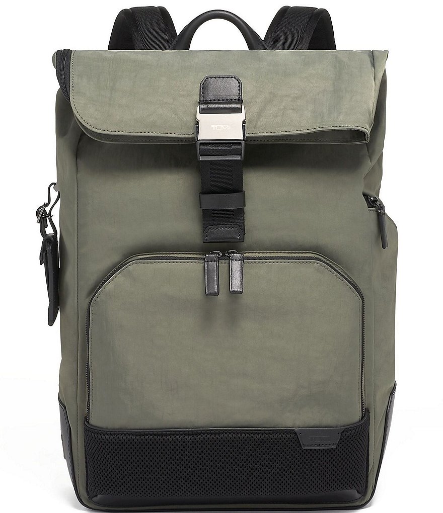 Tumi Osborn Fold-Over Roll Top L-Zip Backpack