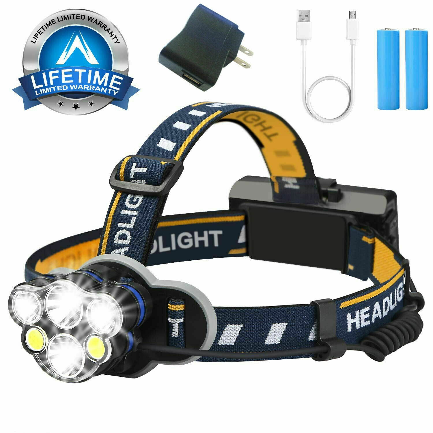 Super Bright 100000LM CREE XM-L T6 LED  lamp  light Flashlight   Torch