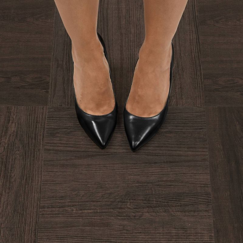 FloorPops Set of 20 Vanderbilt Peel and Stick Floor Tiles