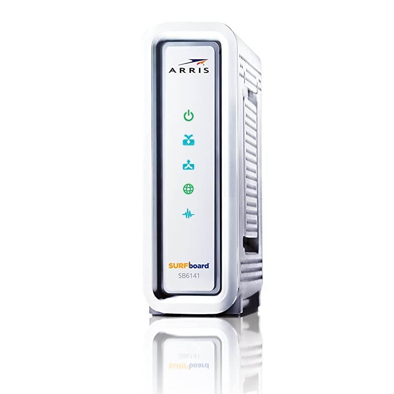 SURFboard SB6141 8x4 DOCSIS 3.0 Cable Modem - Retail Packaging- White