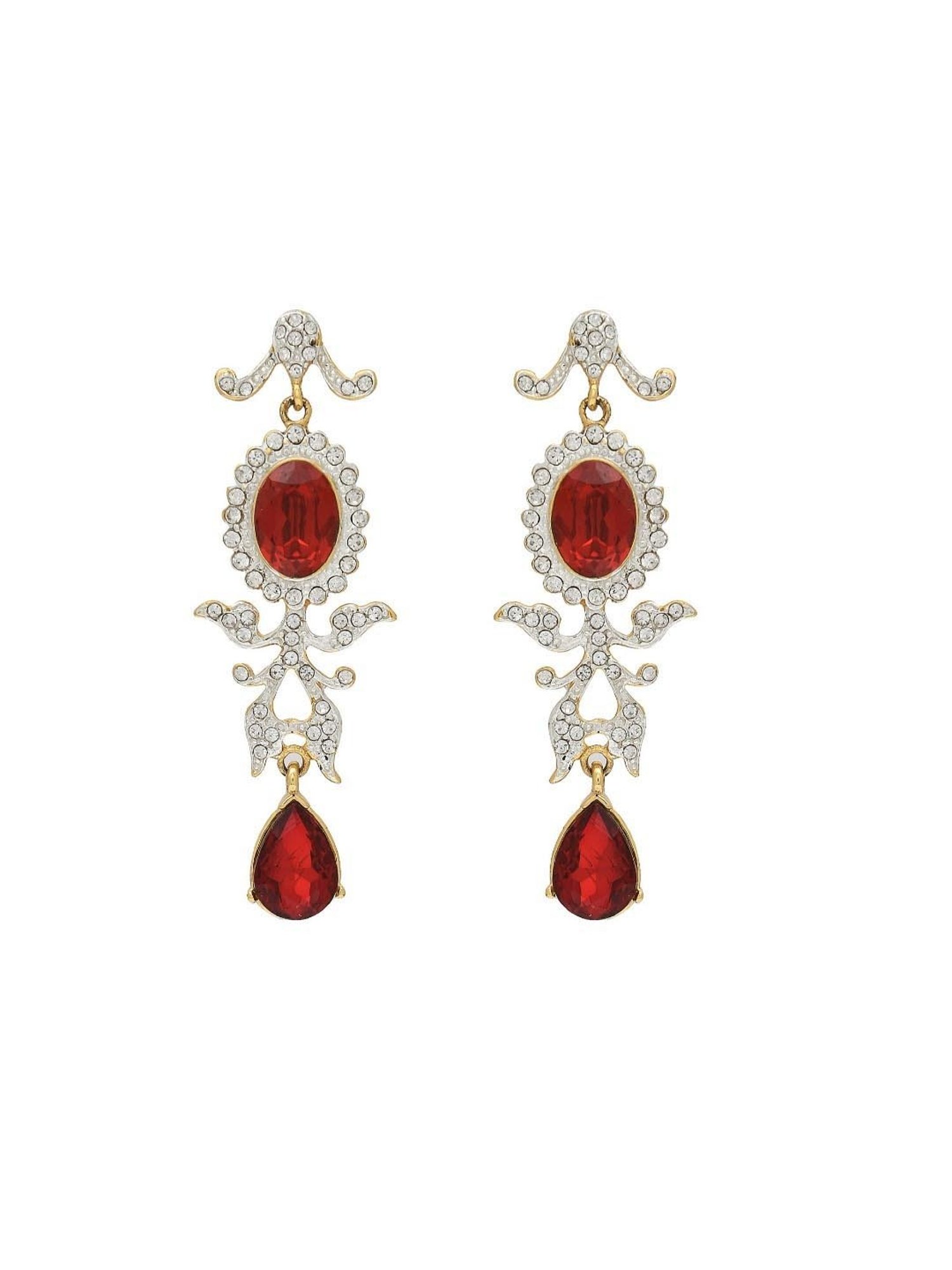 Estele Gold-Plated Dazzling Jewellery Set for Women