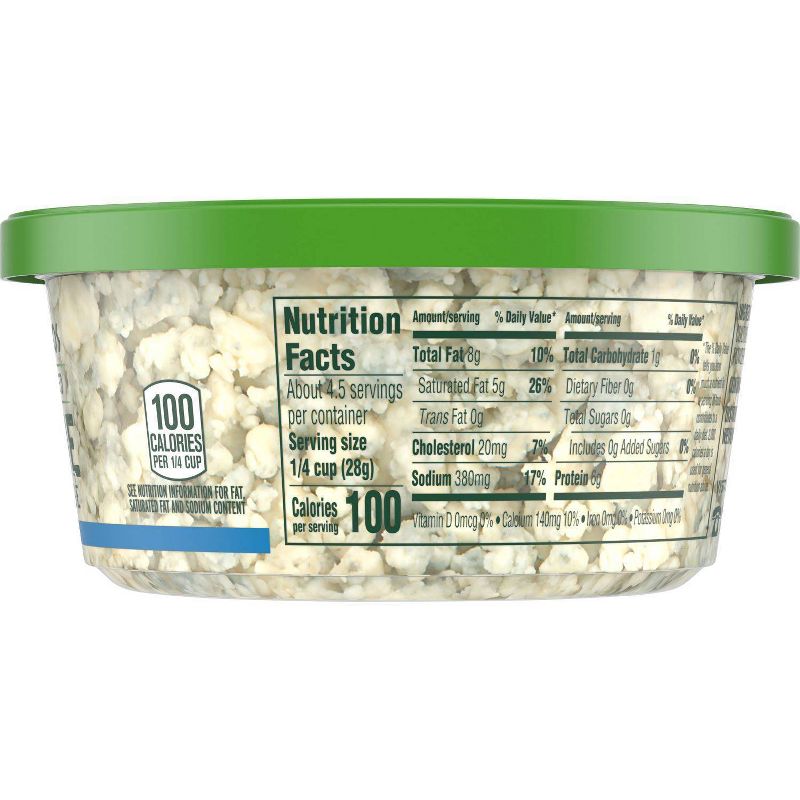 Athenos Crumbled Blue Cheese - 4oz
