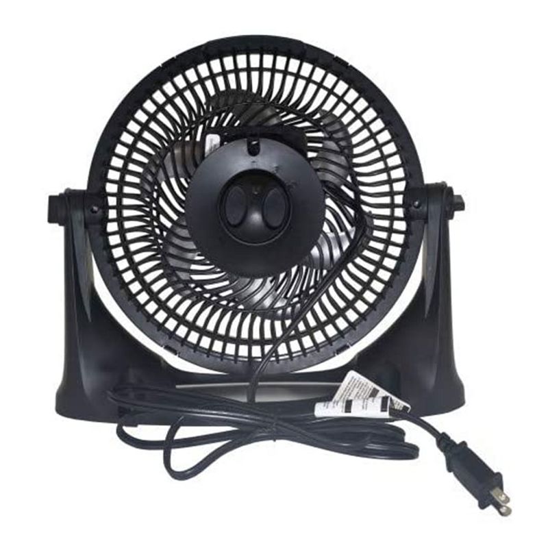 Air King 18" 1/6 HP 3-Speed Adjustable Height Floor Fan with Roll-About Stand